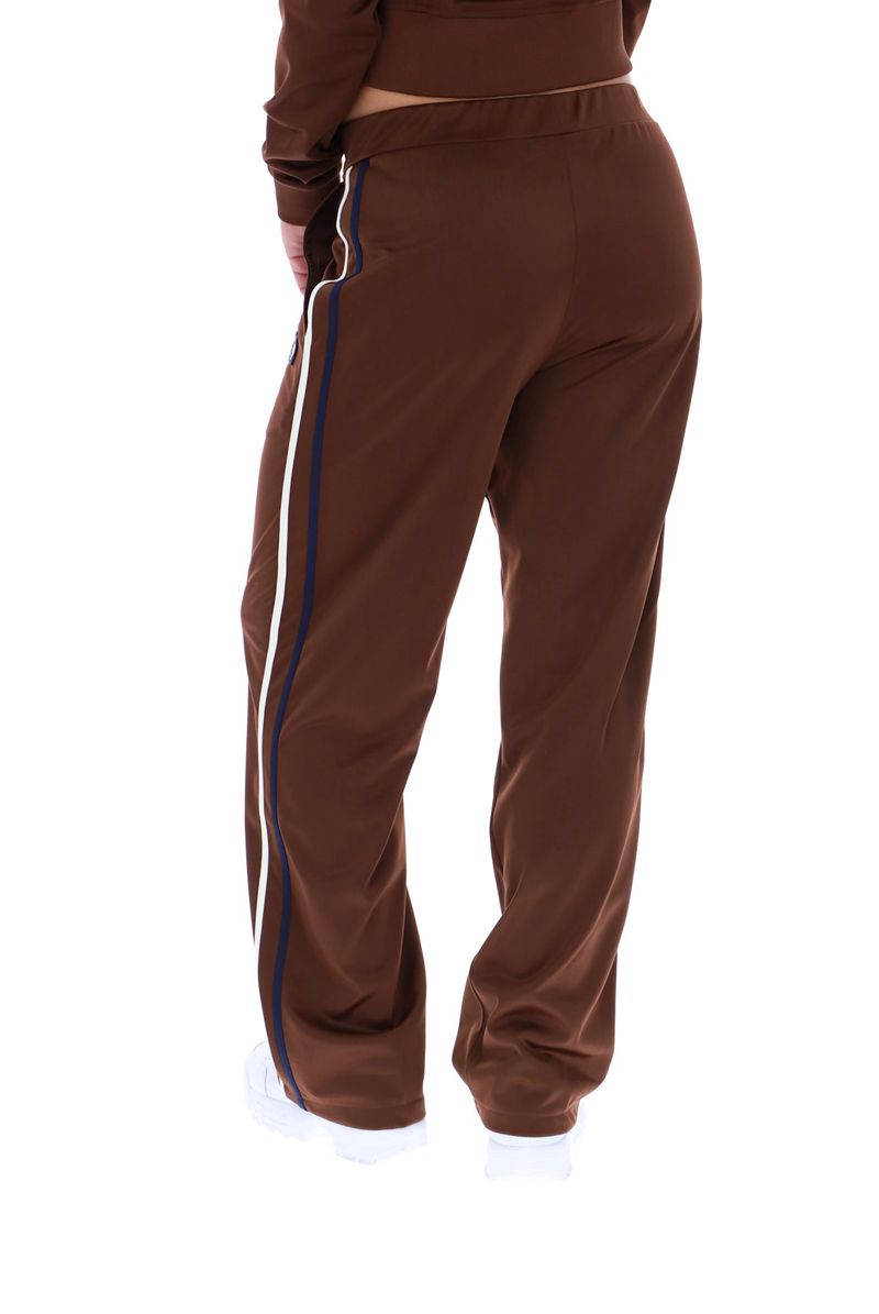 Pantaloni Dama Playboy X Fila Mardi Track Verzi | ZHCS-18356