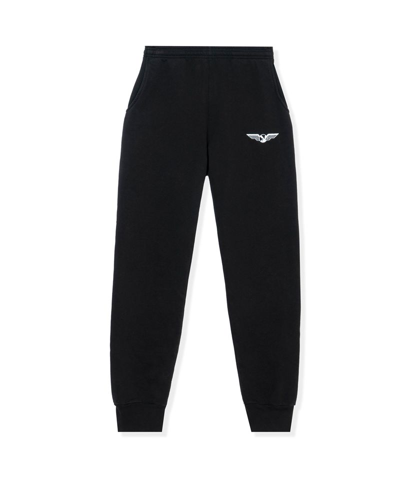 Pantaloni De Trening Barbati Playboy Aviation Wings Jogger Pant Violet | LNIB-47391