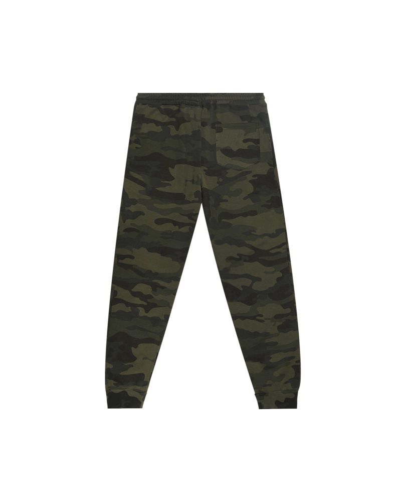 Pantaloni De Trening Barbati Playboy Camo Rabbit Head Joggers Verzi Negrii | ZDBU-71692