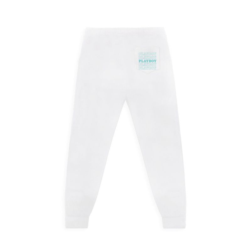 Pantaloni De Trening Barbati Playboy Masthead Negrii Rosii | PYIZ-07149