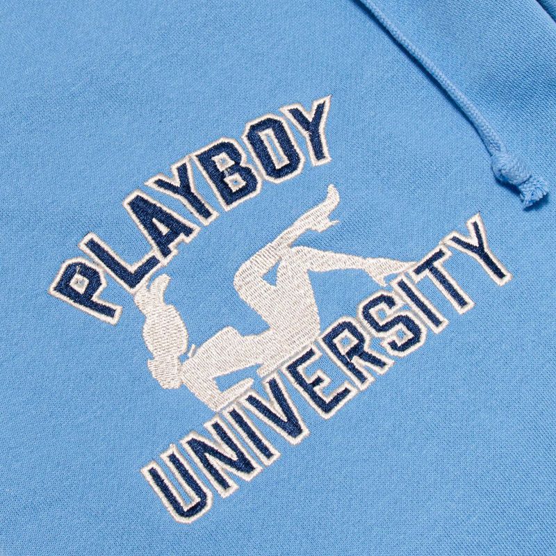 Pantaloni De Trening Barbati Playboy University Albastri | FNAS-57809