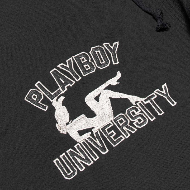 Pantaloni De Trening Barbati Playboy University Negrii | MWBD-03726