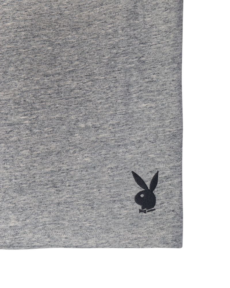 Pantaloni Scurti Barbati Playboy Rabbit Head Sweat Gri | XAZC-42063