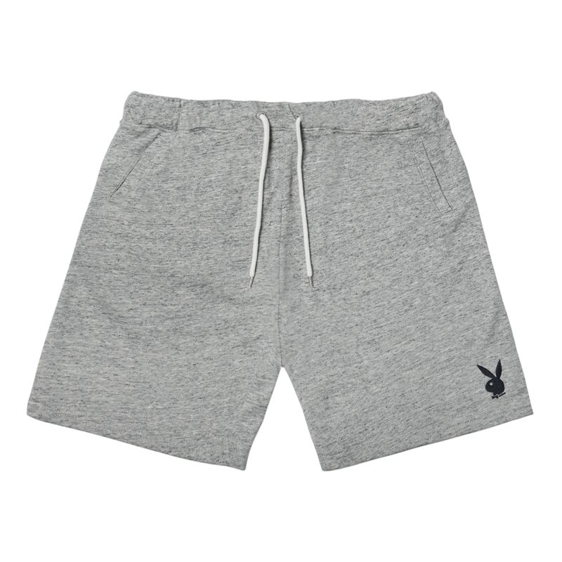 Pantaloni Scurti Barbati Playboy Rabbit Head Sweat Gri | XAZC-42063