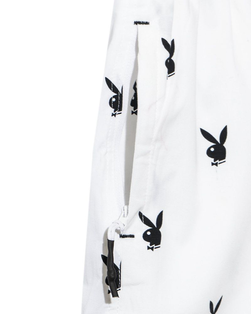 Pantaloni Scurti Barbati Playboy Repeating Rabbit Head Lounge Albastri | DHAP-73516