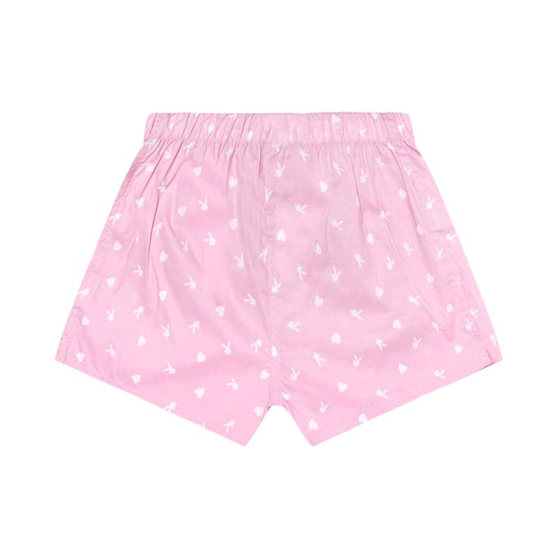 Pantaloni Scurti Dama Playboy Bunny Boxers Negrii | CISZ-61895