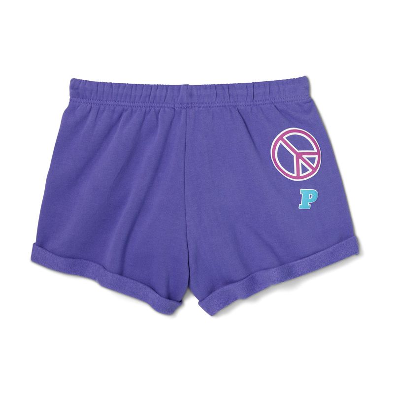 Pantaloni Scurti Dama Playboy Cabin Fever Sweats Violet | GIDK-18594