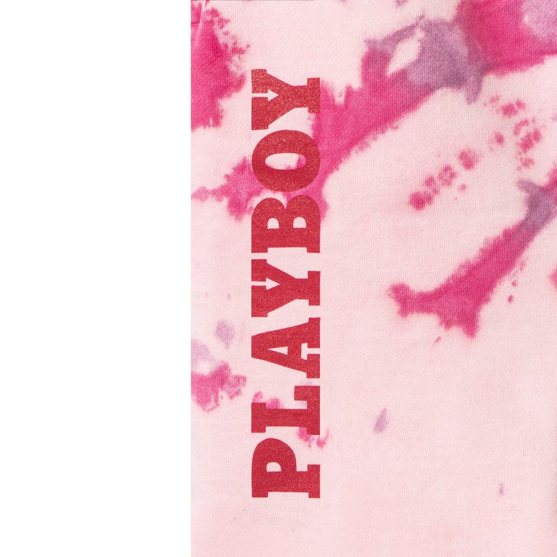 Pantaloni Scurti Dama Playboy Playmate Pink Tie Dye Violet Albi | AQWC-87315