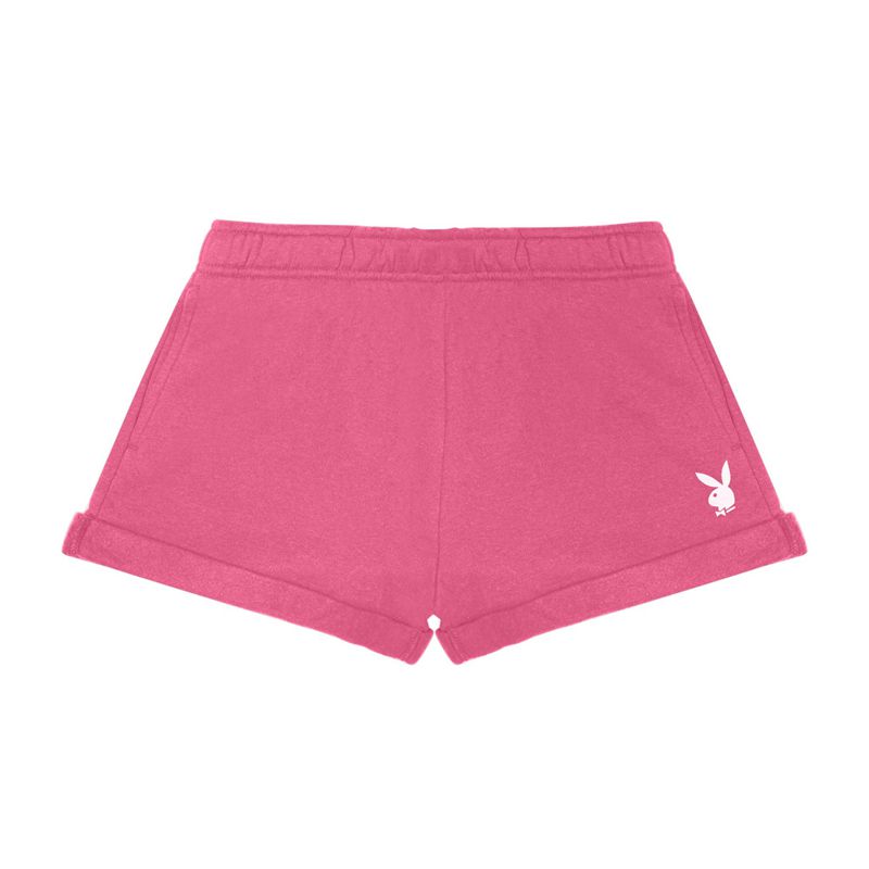 Pantaloni Scurti Dama Playboy Rolled Sweat Roz | CVQX-81506