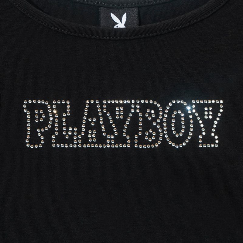 Tank Dama Playboy Bedazzled Masthead Violet | YZBP-71543