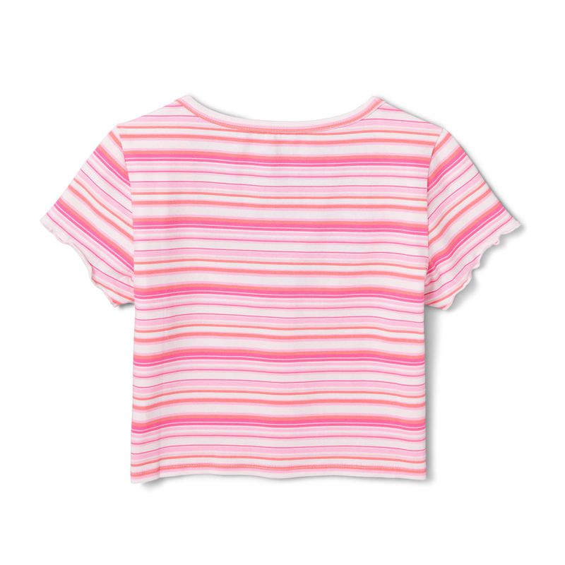 Tank Dama Playboy Crush Stripe Scoop Tee Roz | MUVS-07814