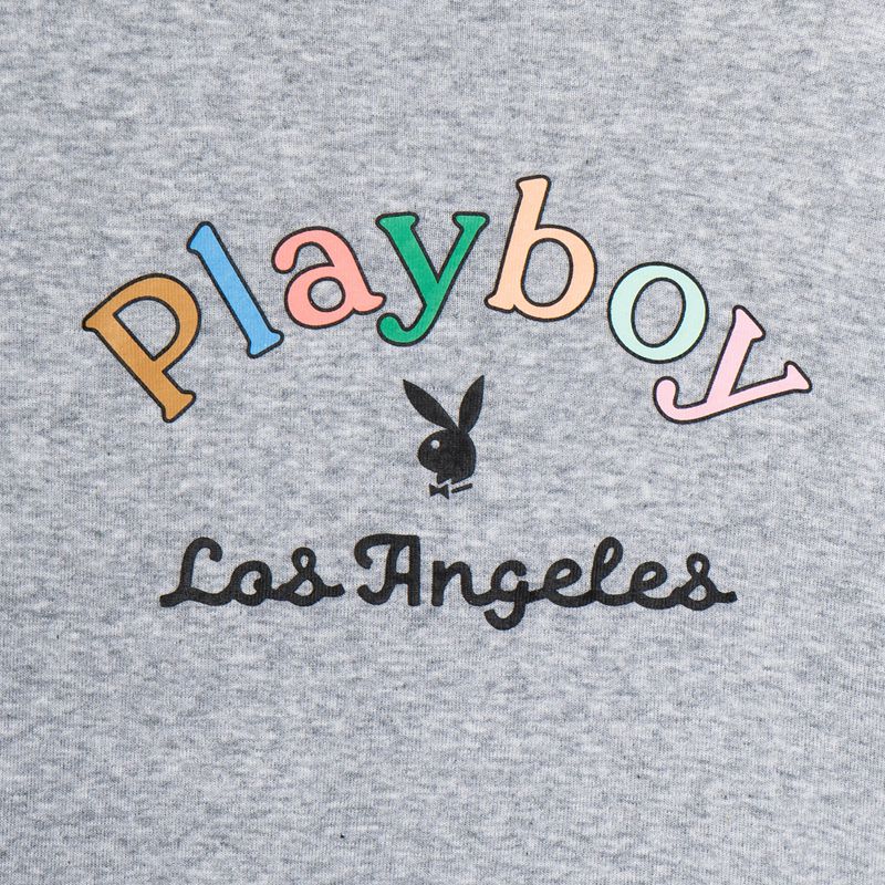 Tank Dama Playboy Rainbow Masthead Long Sleeve Gri | MGOU-20371