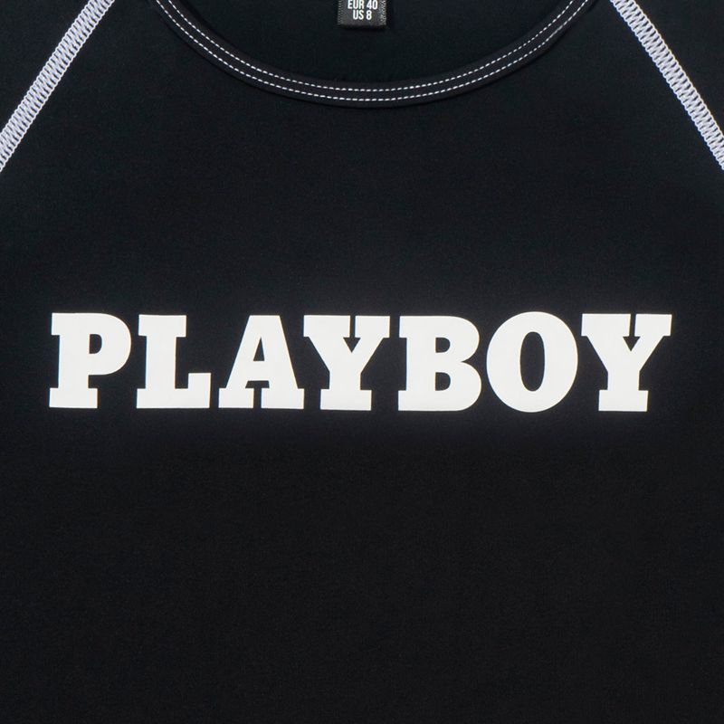 Tricouri Dama Playboy Active Contrast Stitch Tee Portocalii | WXMC-80415