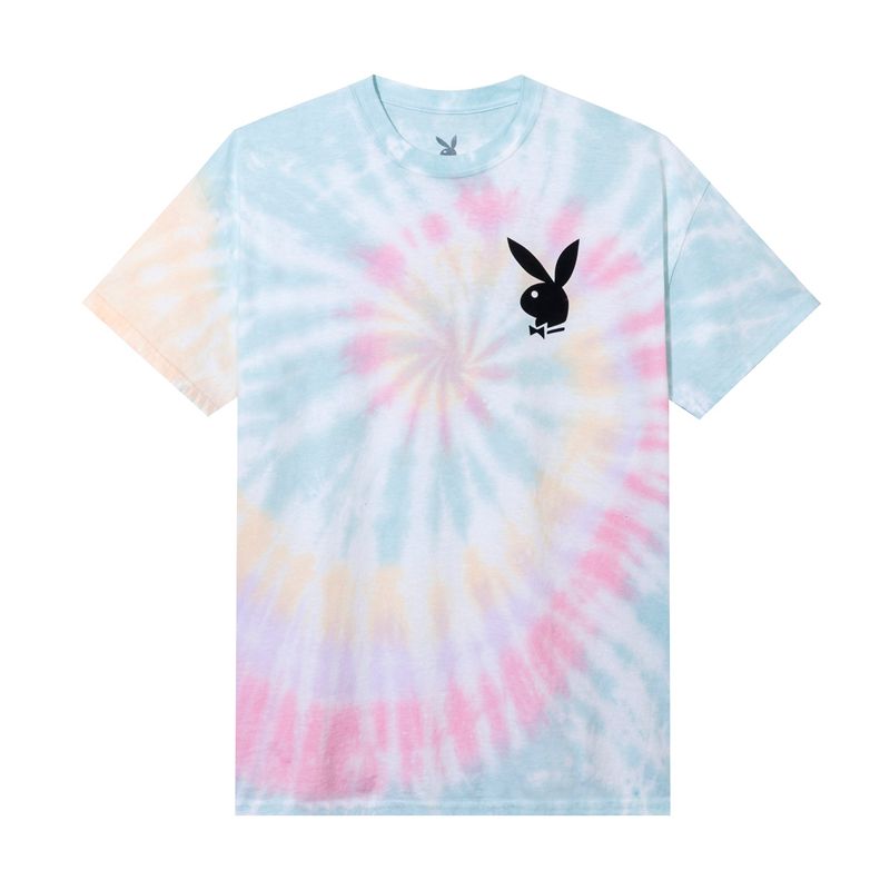 Tricouri Dama Playboy Pride Is Good Multi-Tie Dye Colorati | HTCV-81493