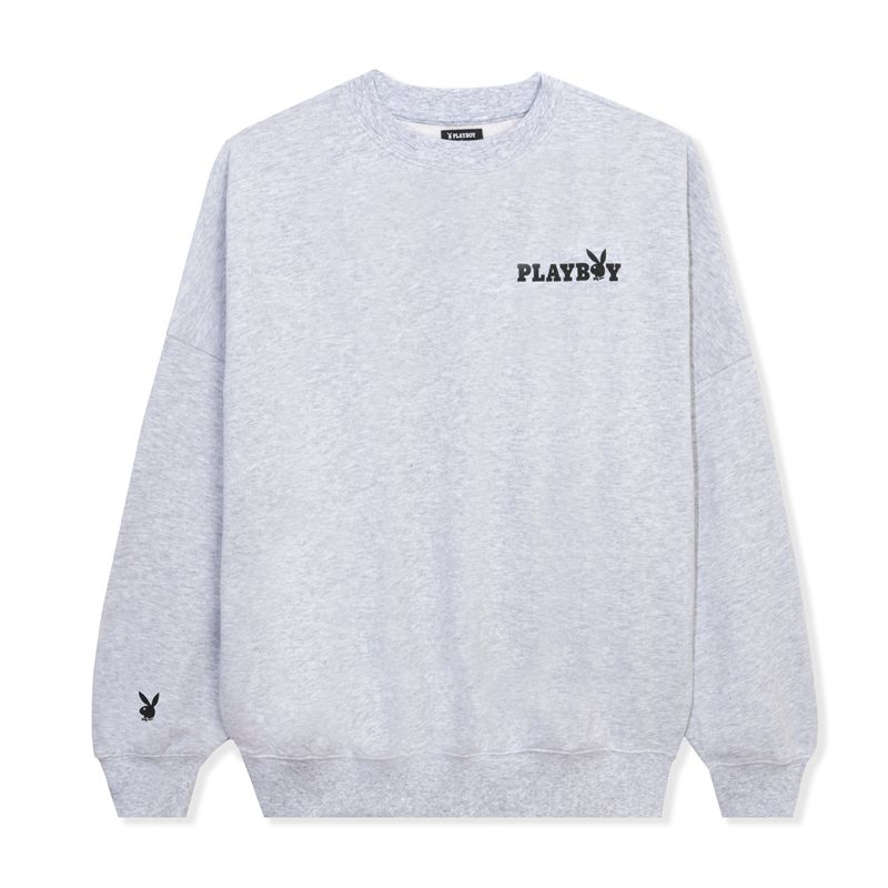 Îmbrăcăminte De Lounge Dama Playboy Clasici Crewneck Gri | XALC-29506