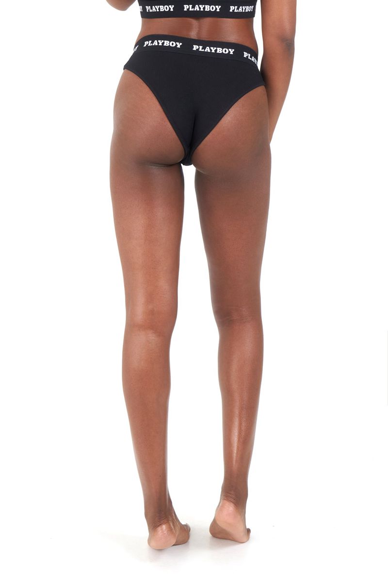 Îmbrăcăminte De Lounge Dama Playboy Club Brief Y Gri Inchis | HCFZ-67140