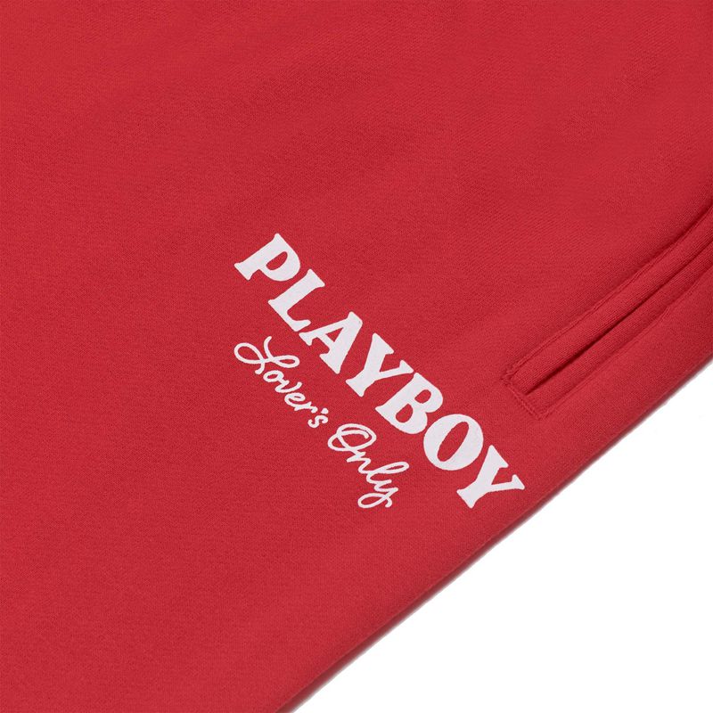 Îmbrăcăminte De Lounge Dama Playboy Lovers Only Clasici Sweat Rosii | MLEQ-70418