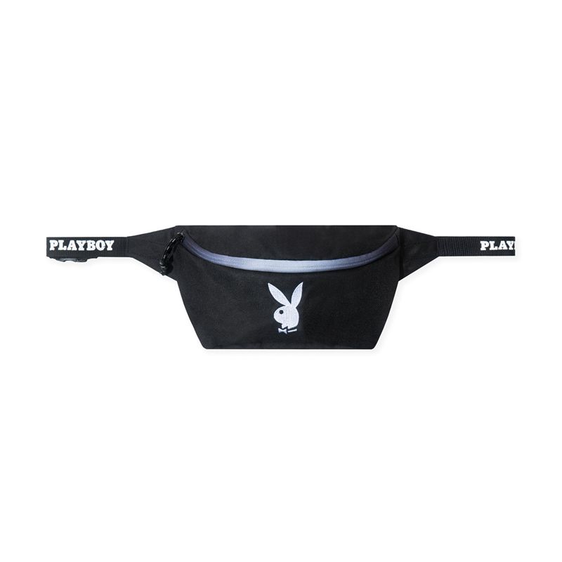 Costume De Baie Dama Playboy Clasici Fanny Pack Negrii | NRKJ-95067